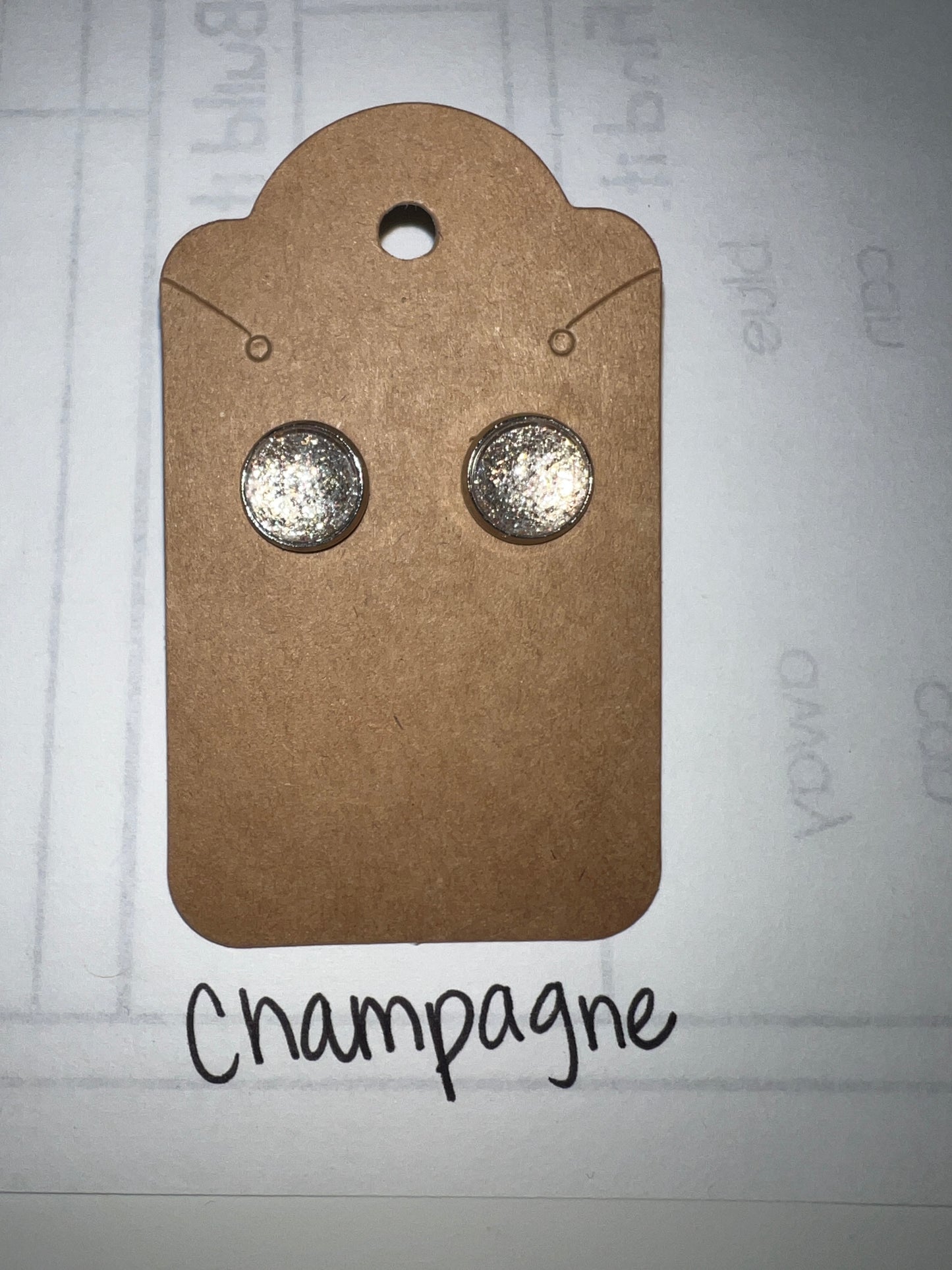 Repurposed Nail Polish Earrings