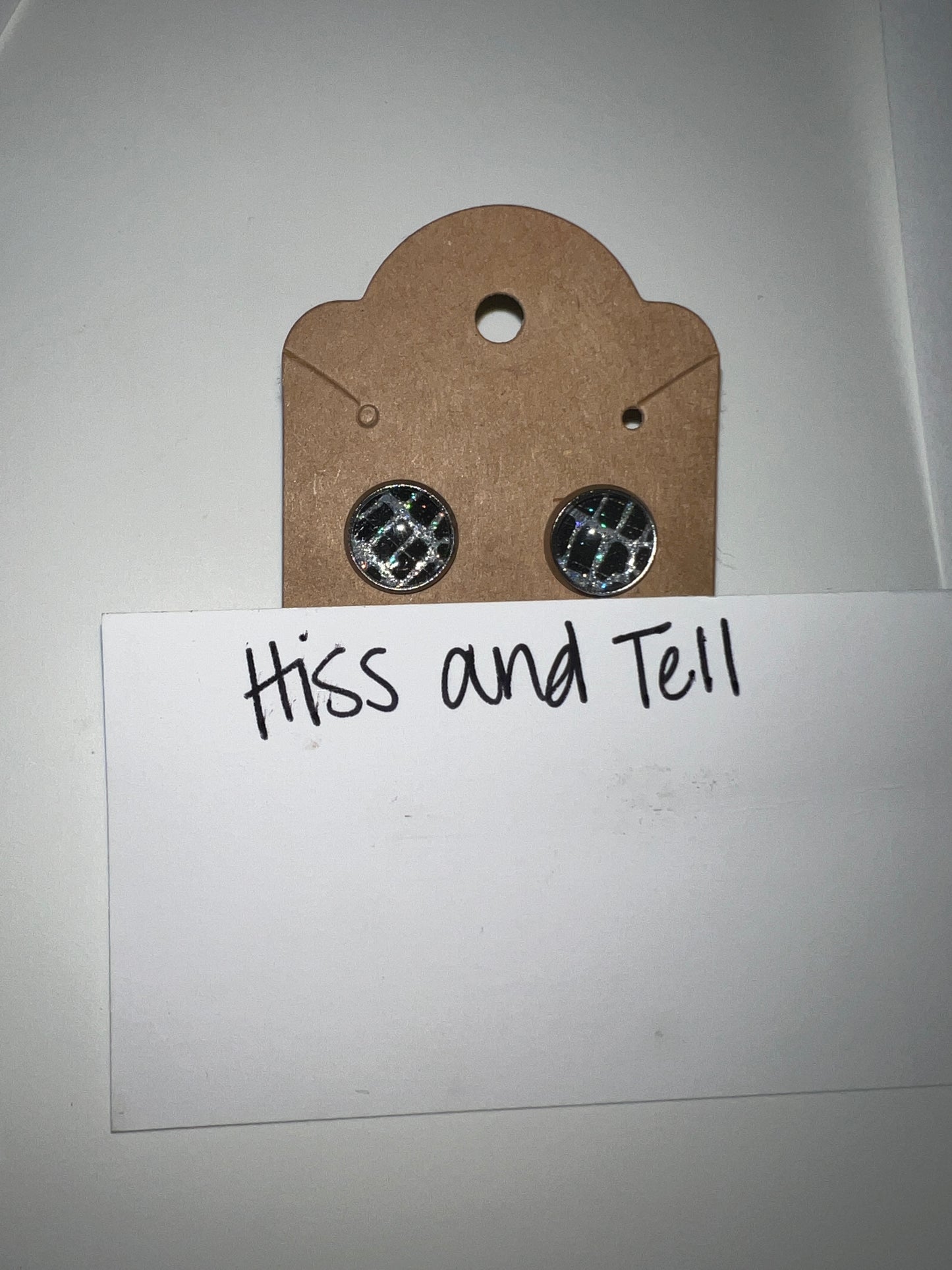 Repurposed Nail Polish Earrings