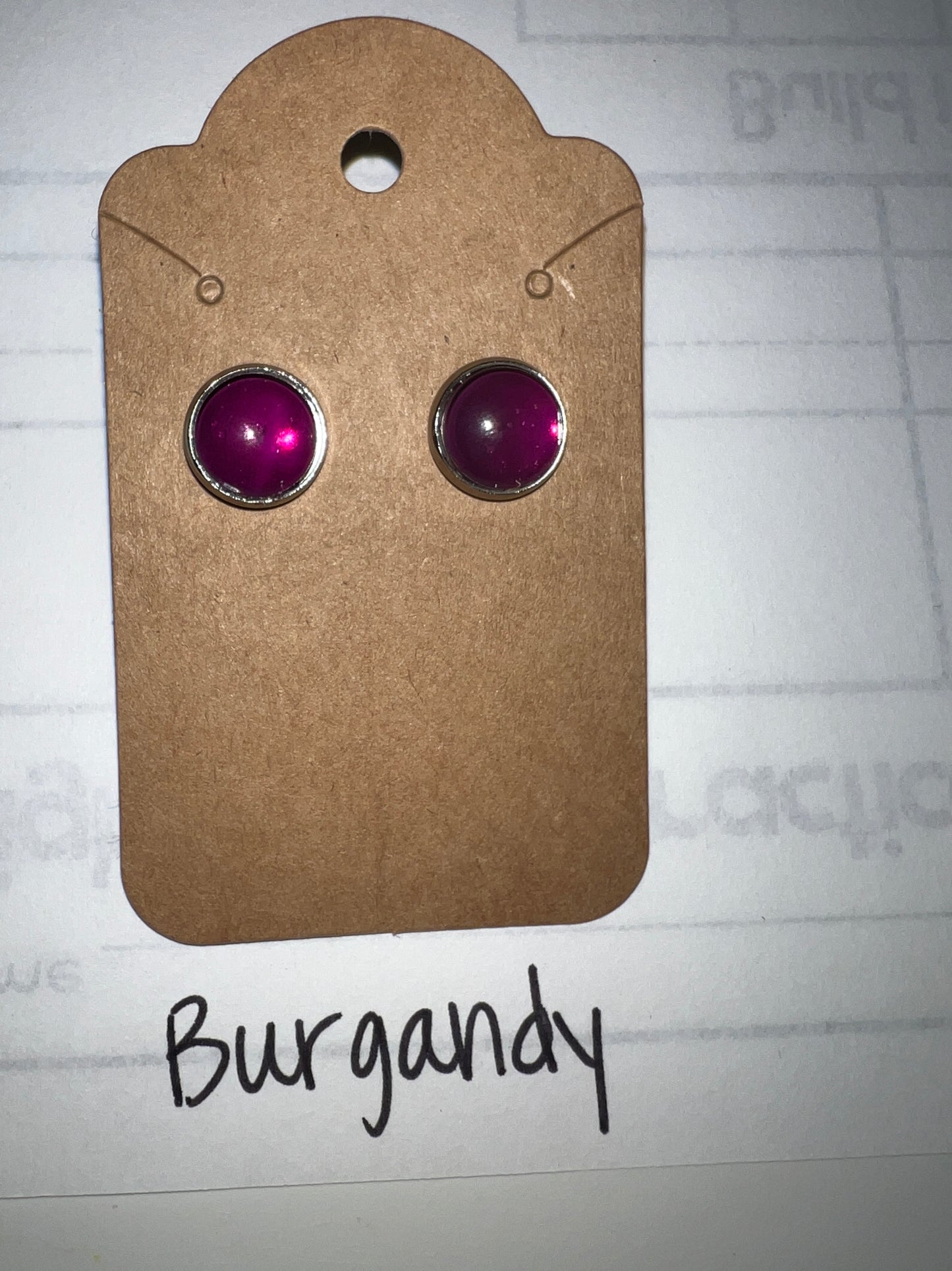 Repurposed Nail Polish Earrings