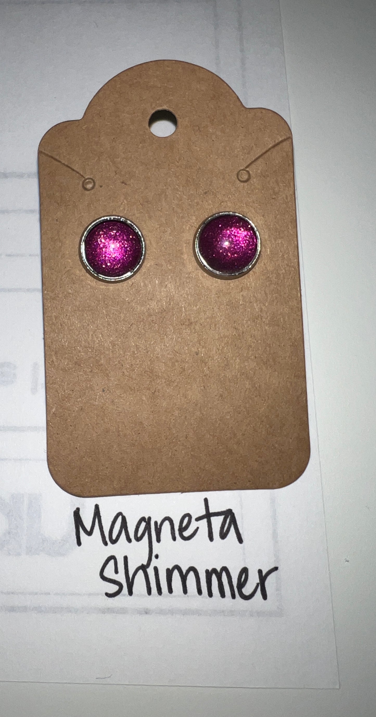 Repurposed Nail Polish Earrings