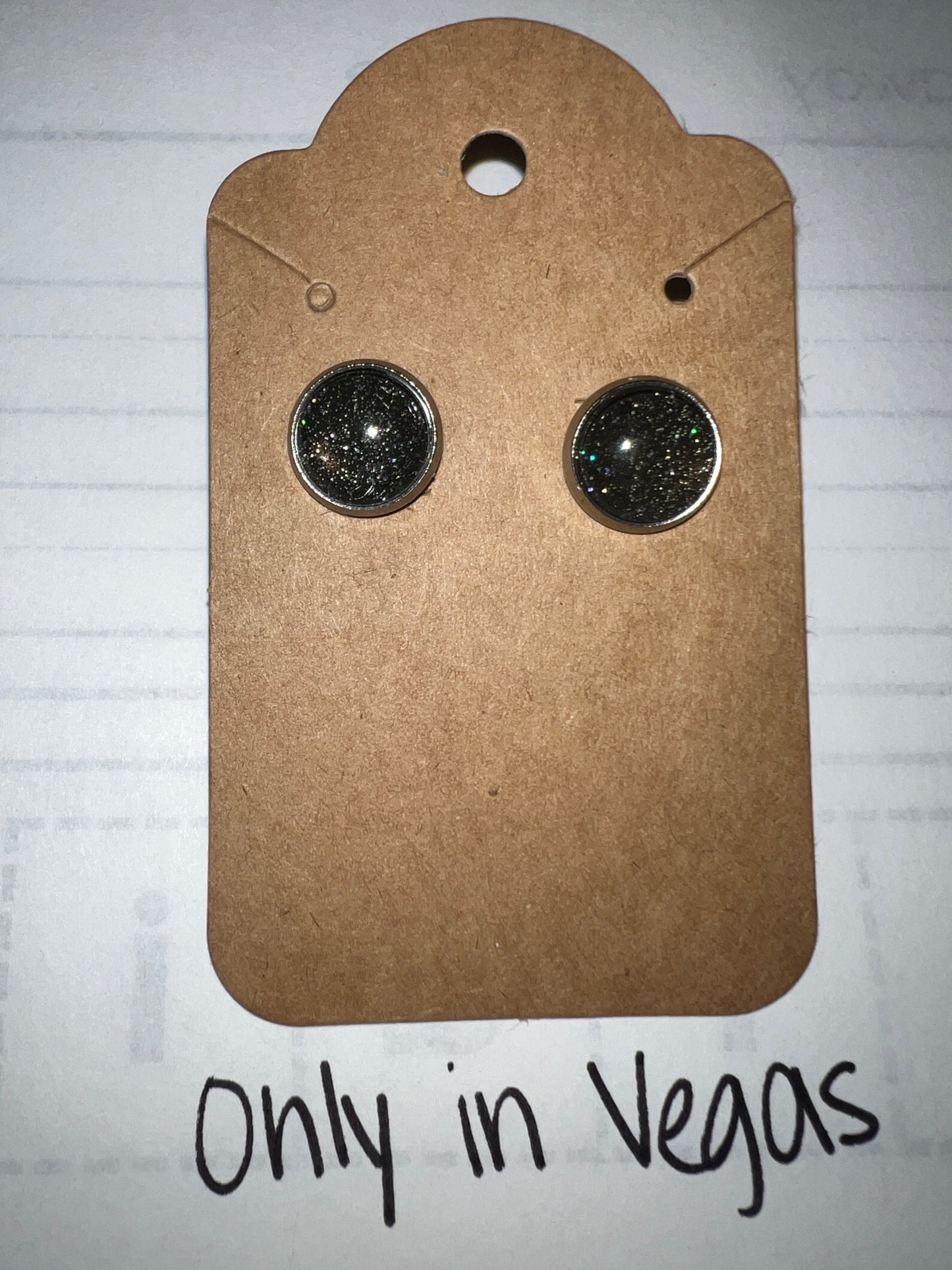 Repurposed Nail Polish Earrings