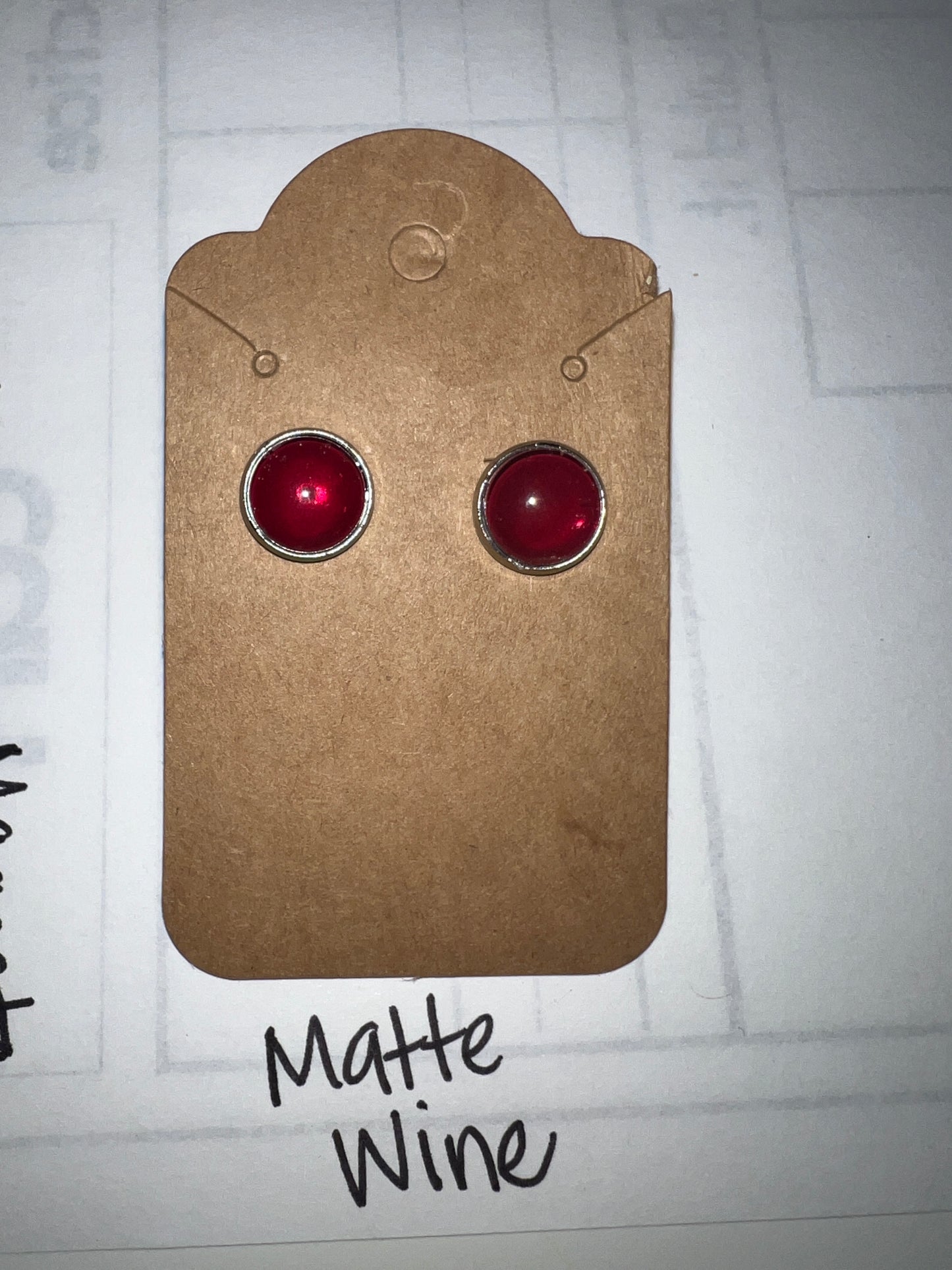 Repurposed Nail Polish Earrings